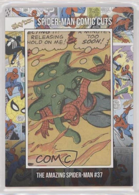 2022 Upper Deck Marvel Metal Universe Spider-Man Comic Cuts 4/40 Amazing #37 p1l
