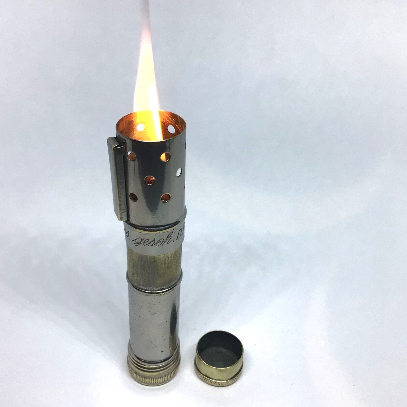 -17- Briquet Essence Hurricane DRGM Ges Gesh - RARE - Vintage Lighter Lighter