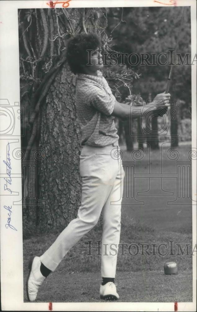 1972 Press Photo Golfer Jack Sheehan - sps12590