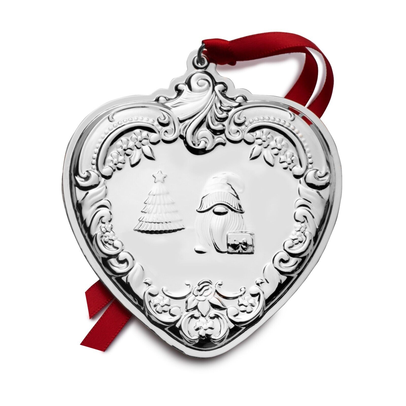 Wallace 2023 Annual sterling silver Heart Ornament, 32nd Edition,NEW in Box