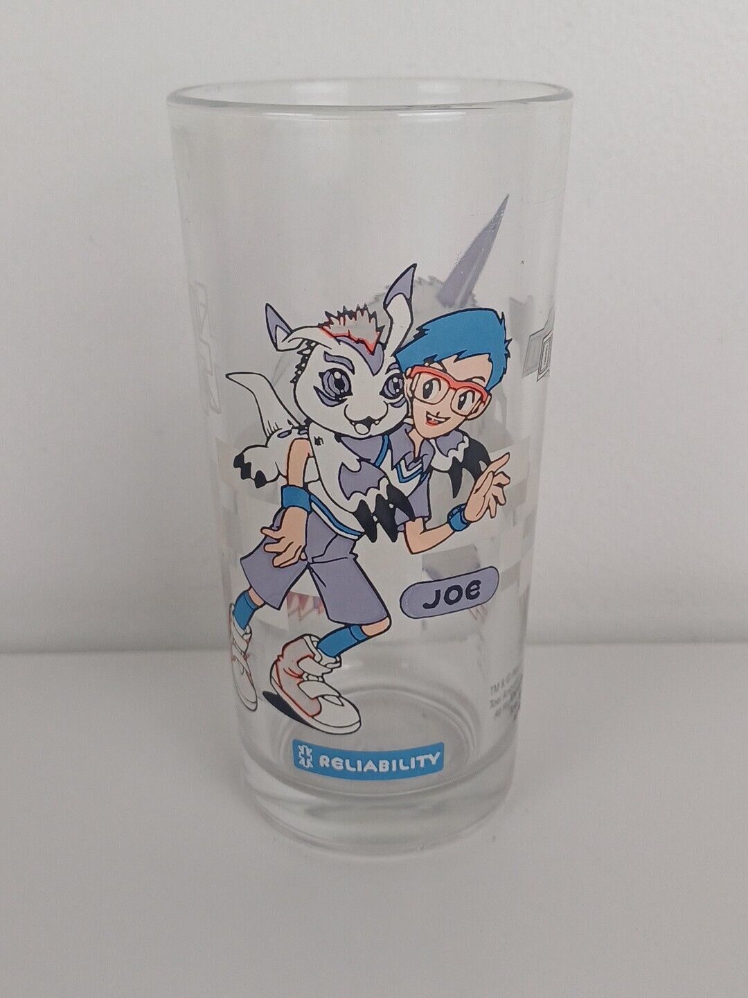Digimon Akiyoshi Hongo Joe Reliability Collectable Glass