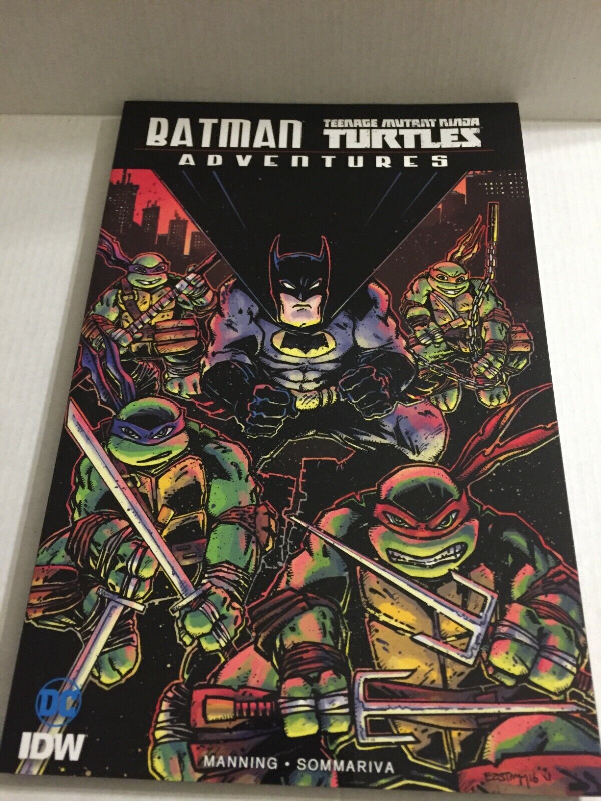 2017 IDW DC Con Exclusive Batman/Teenage Mutant Ninja Turtles Adventures