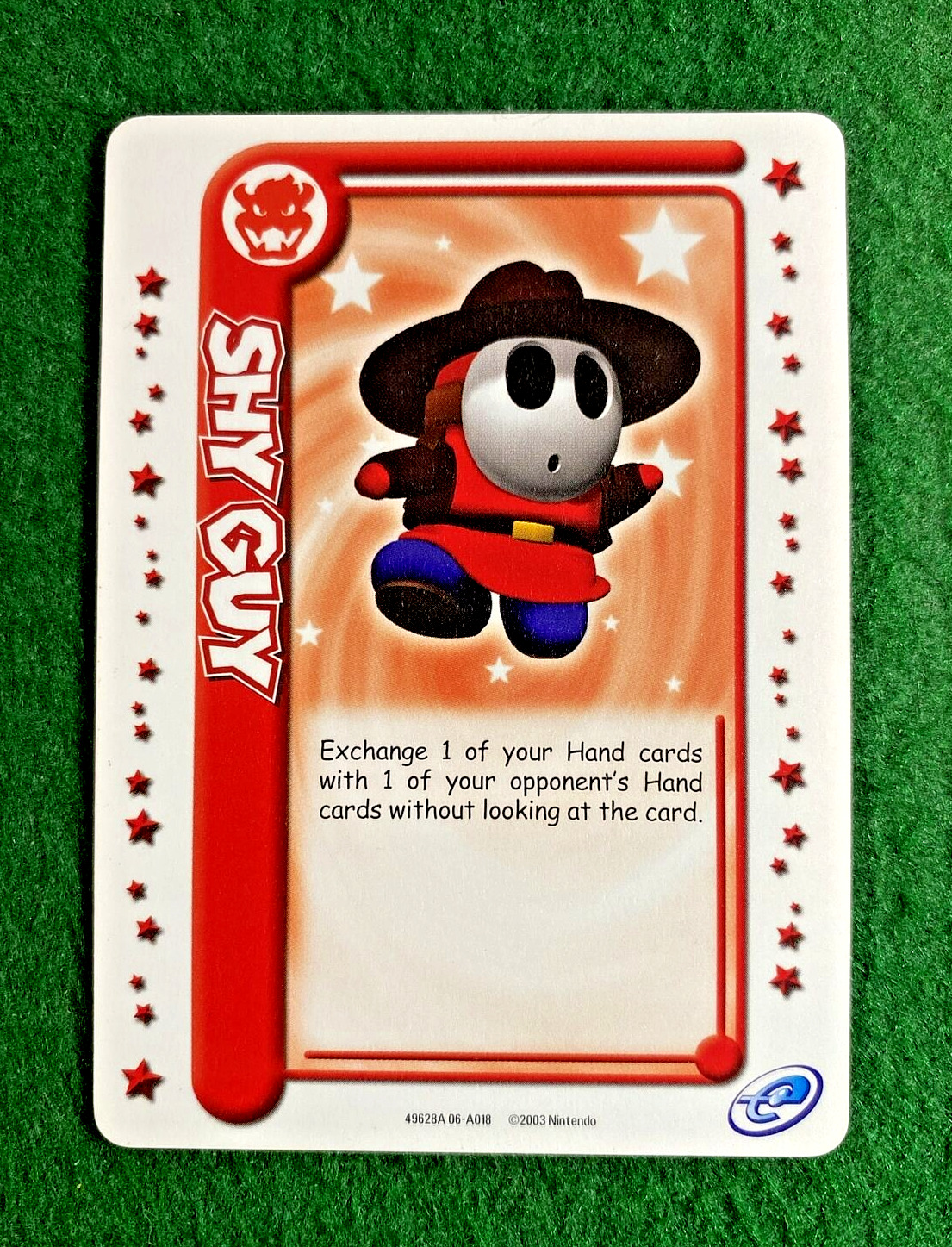 2003 Nintendo Mario Party Shy Guy Card