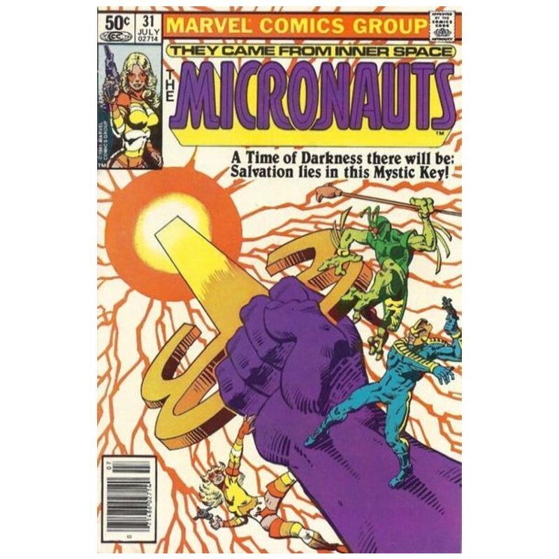Micronauts #31 Newsstand  - 1979 series Marvel comics Fine+ [m}
