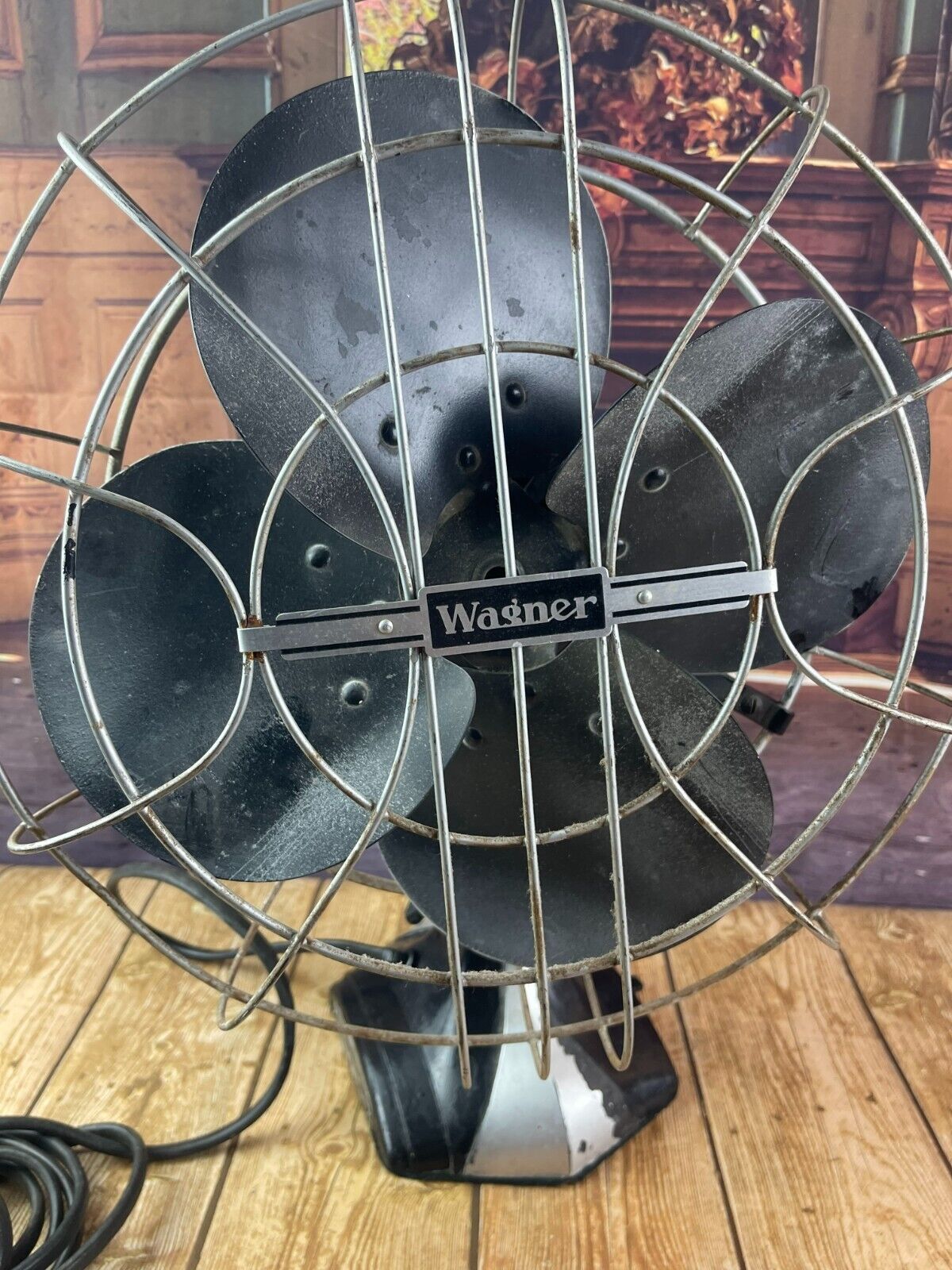 Vintage Wagner Electric Corporation Fan 1037A1459