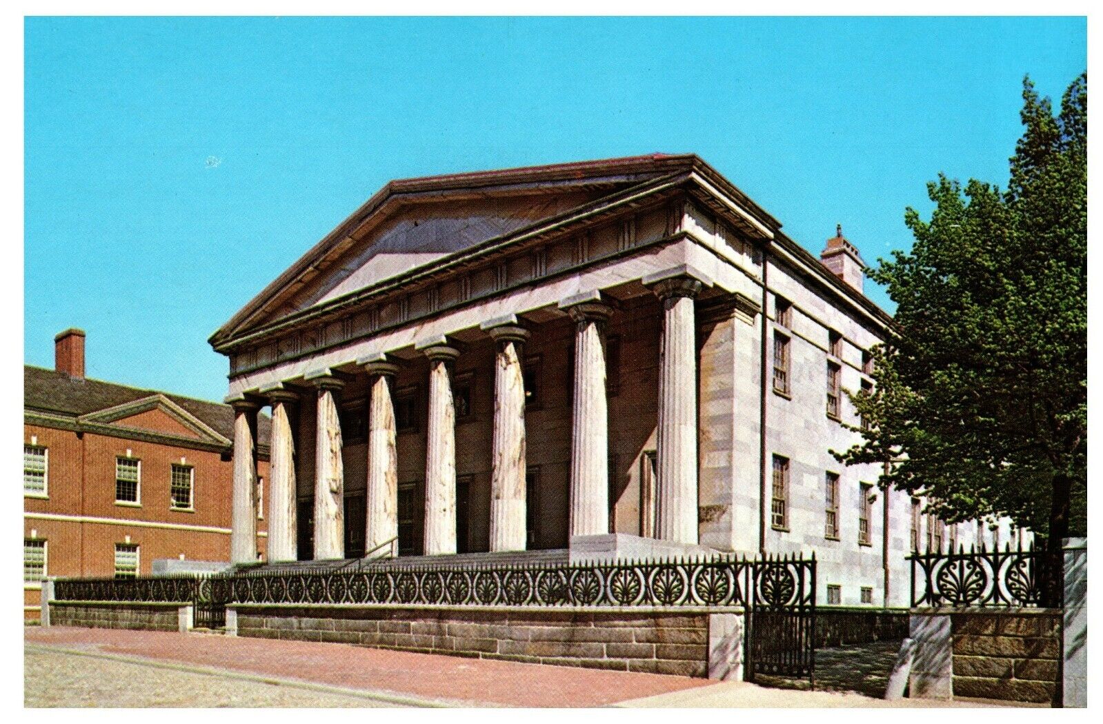 Vtg Second Bank of The United States Philadelphia Pennsylvania Postcard 