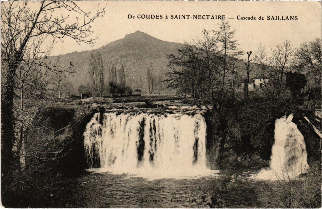 CPA Saint-Nectaire Cascade de Saillans FRANCE (1301983)