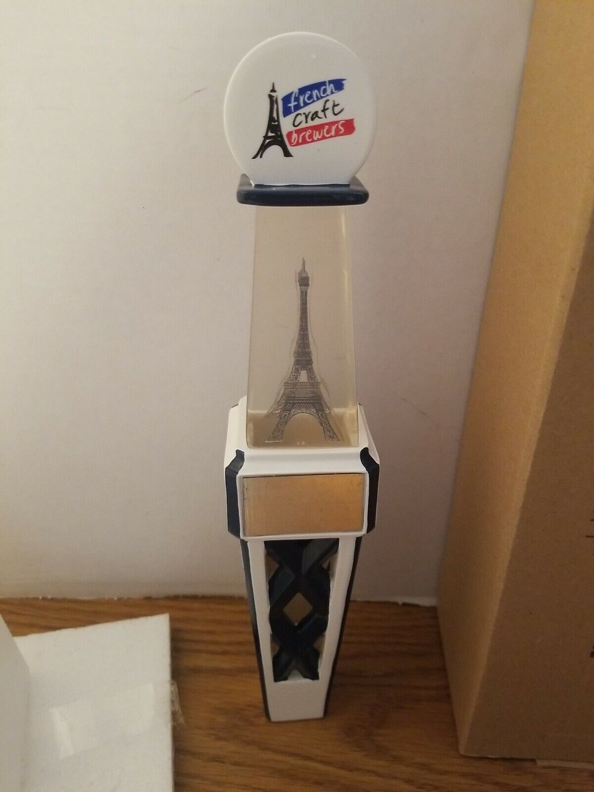 French craft beer brewery eiffel tower paris France Figural tap handle bar new