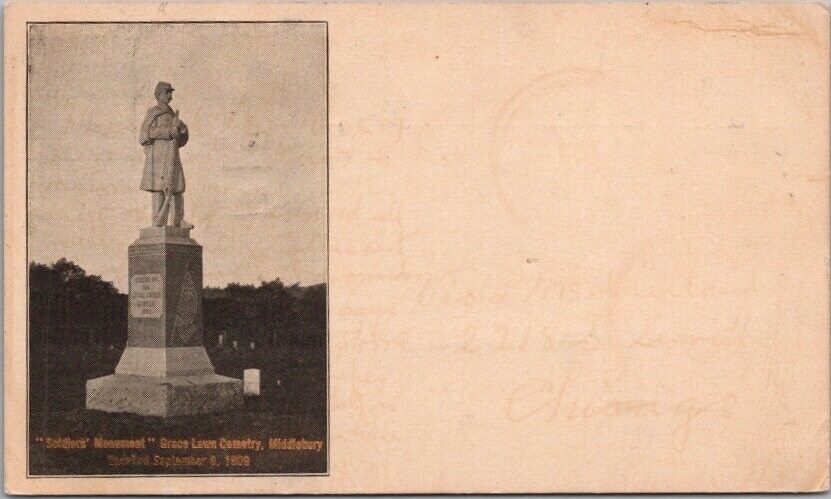 1909 Middlebury, INDIANA Postcard \