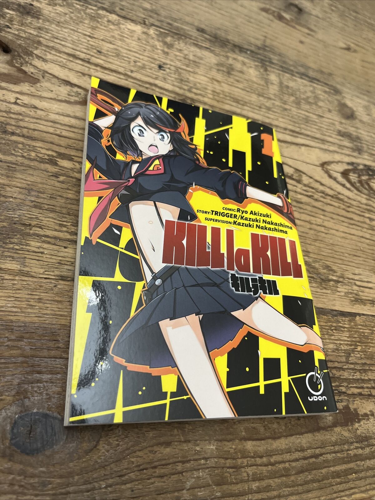 KILL LA KILL VOLUME 1  (Udon 2015 TP SC GN Manga ~ Ryo Akizuki)