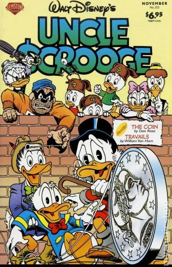 Uncle Scrooge #323 VF 8.0 2003 Stock Image