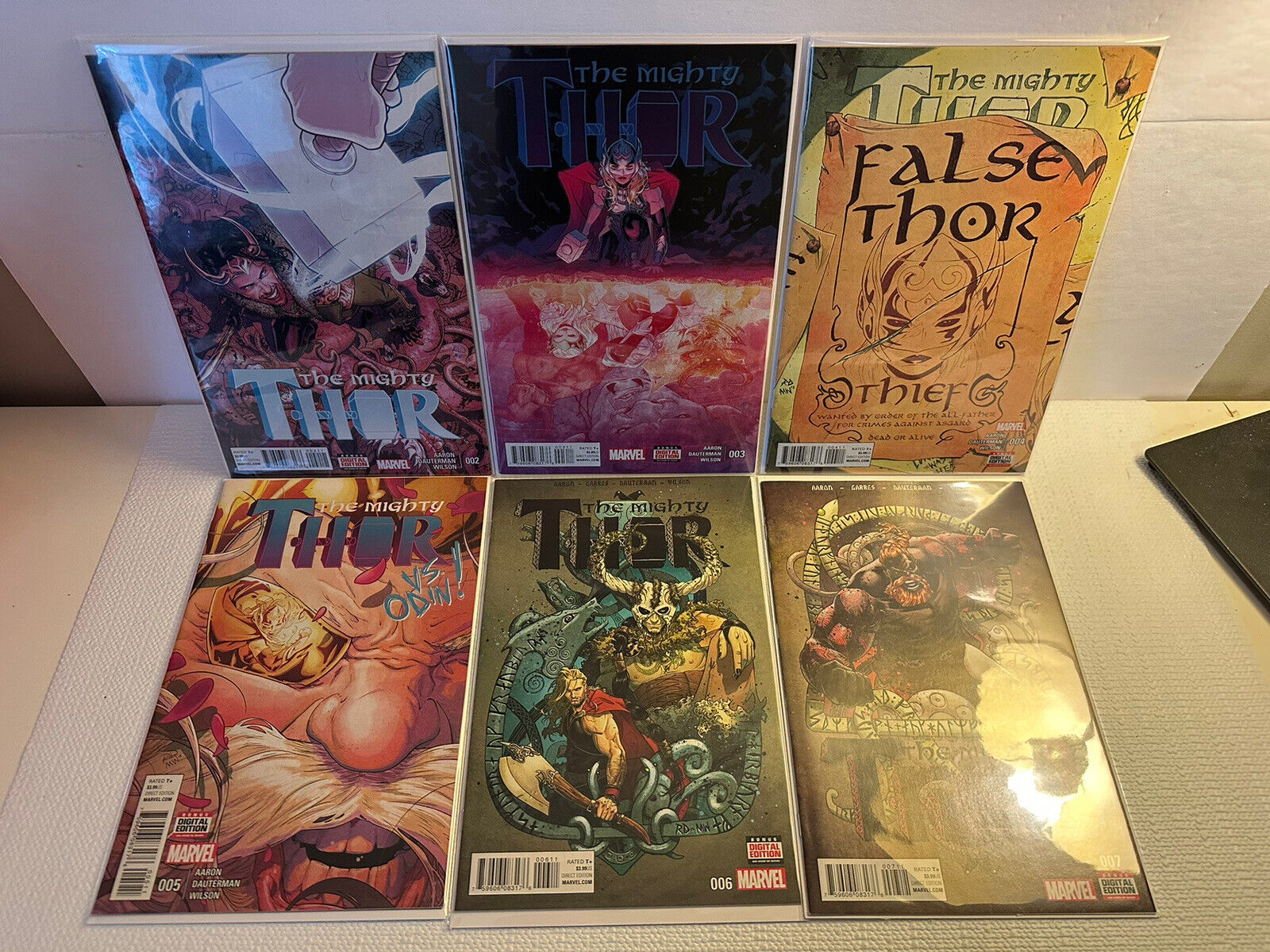 Mighty Thor (2015 2nd series) Lot Of 12 Jane Foster as Thor Marvel Jason Aaron