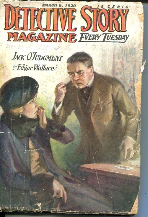 Detective Story--March 1920--Pulp Magazine--Street and Smith--FR