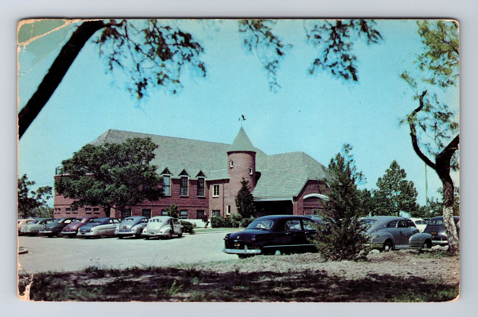 Abilene TX-Texas, Abilene Country Club, Antique, Vintage Postcard