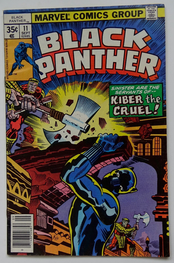 Comic Book- Black Panther #11 Jack Kirby 1978 1st Series