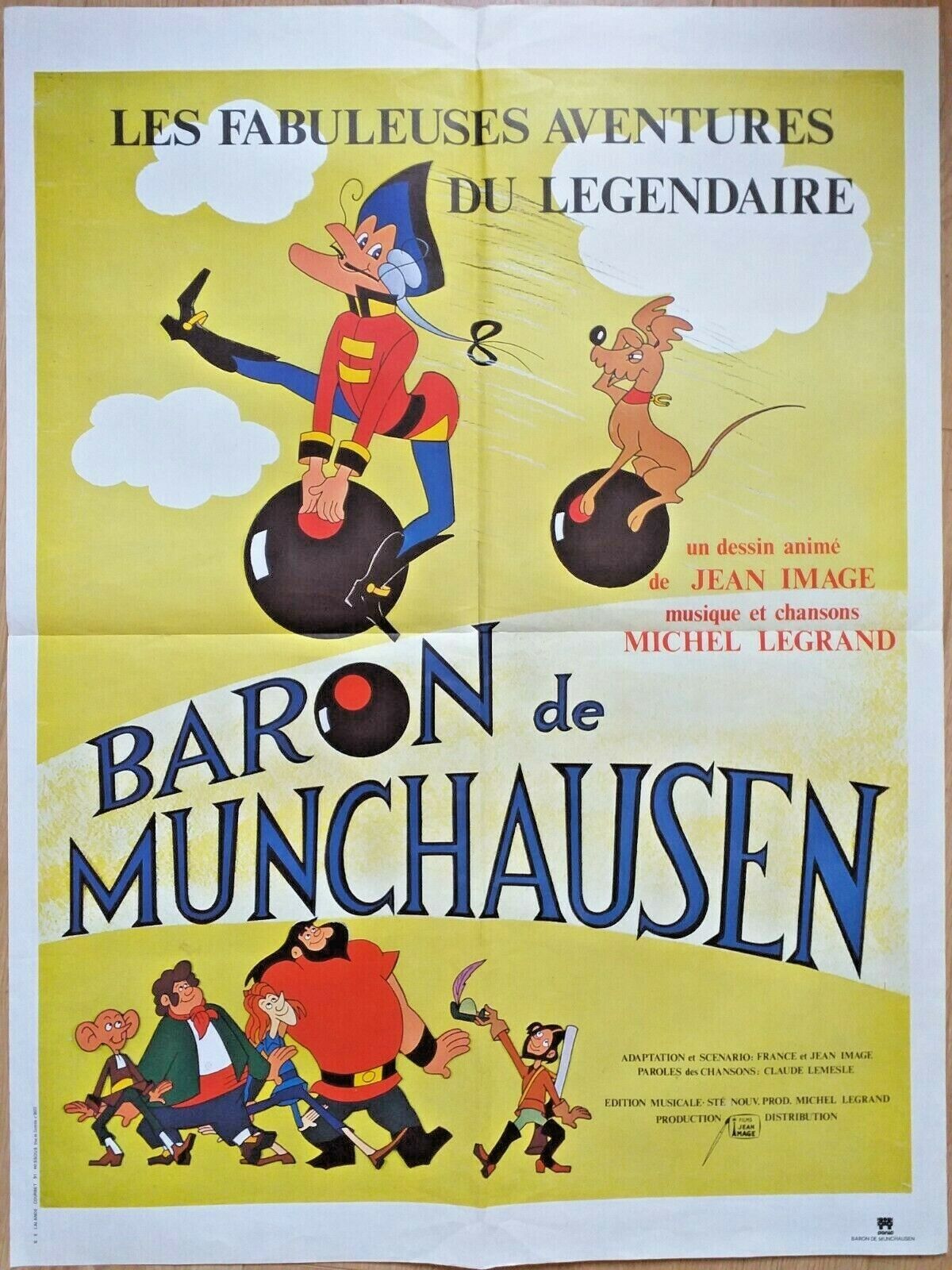 Poster Cinema The Fabulous Adventures Of Legendary of Baron Münchausen