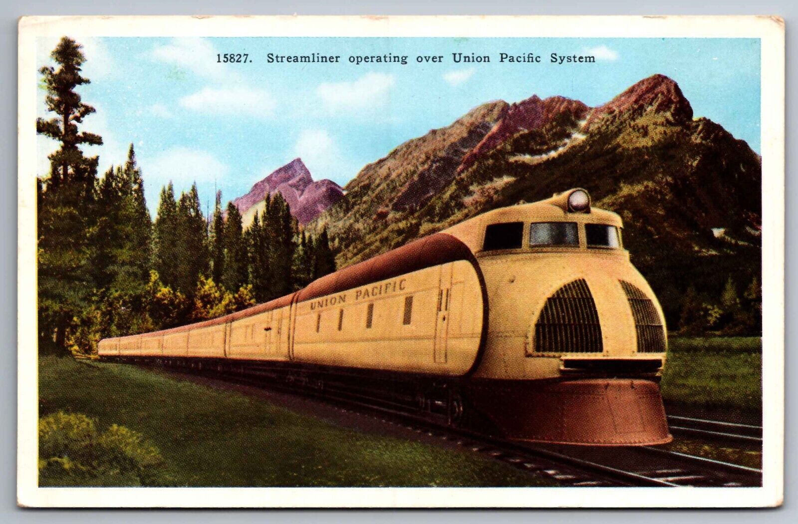 Postcard Steamliner \