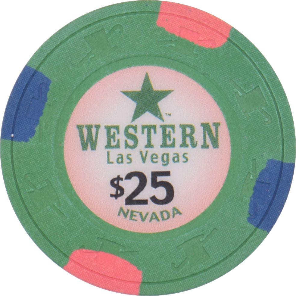 Western Casino Las Vegas Nevada $25 Chip 2008