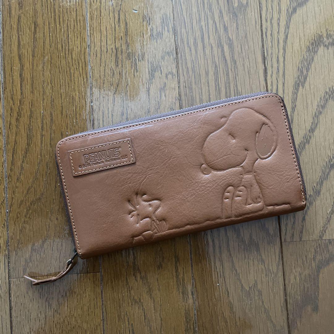 Snoopy M625 Gw  Genuine Leather Long Wallet