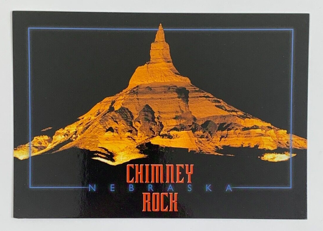Chimney Rock Western Nebraska Postcard Unposted