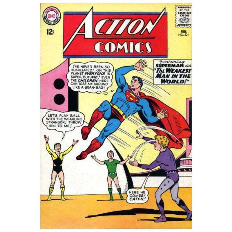 Action Comics #321  - 1938 series DC comics VG minus Full description below [x.