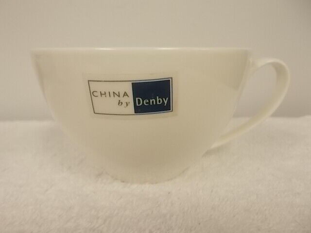 Denby China White Porcelain Coffee Tea Cup Mug