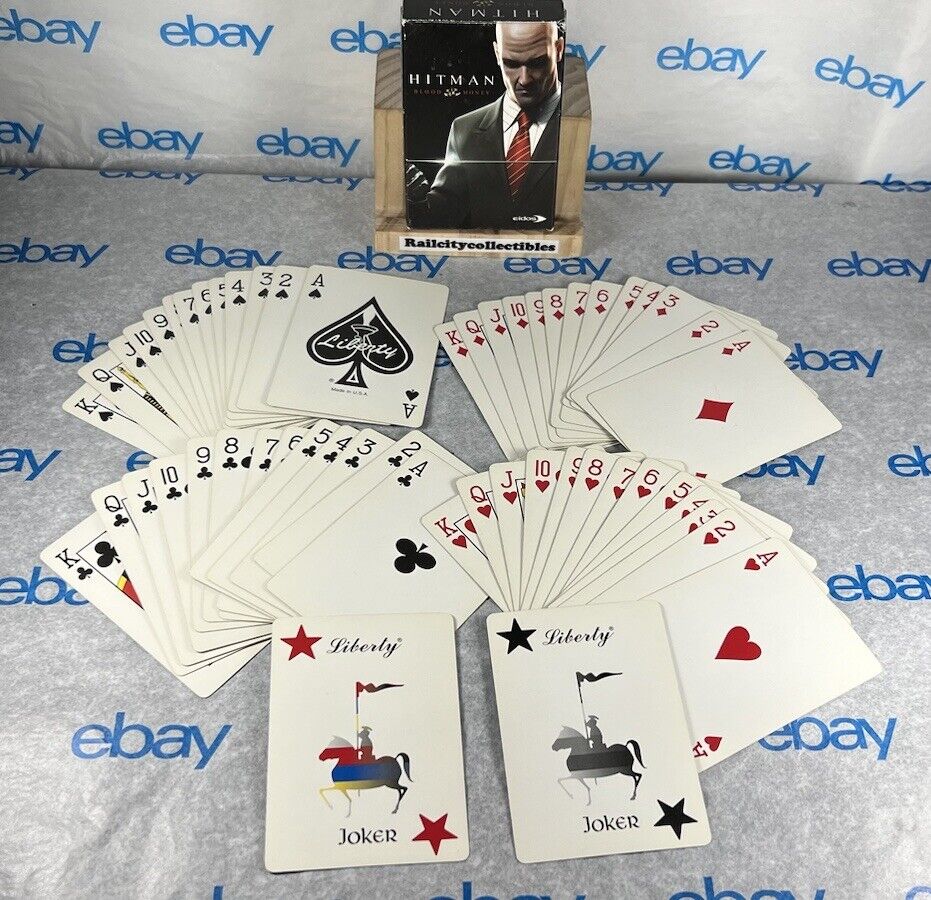 2006 Hitman: Blood Money playing card - Rare Find