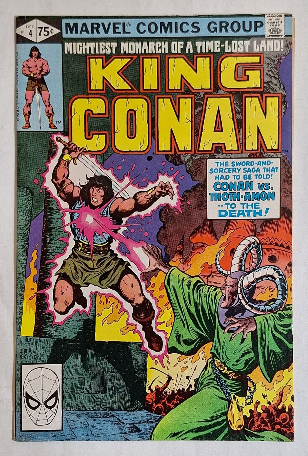 King Conan  #4 (1980 Marvel)