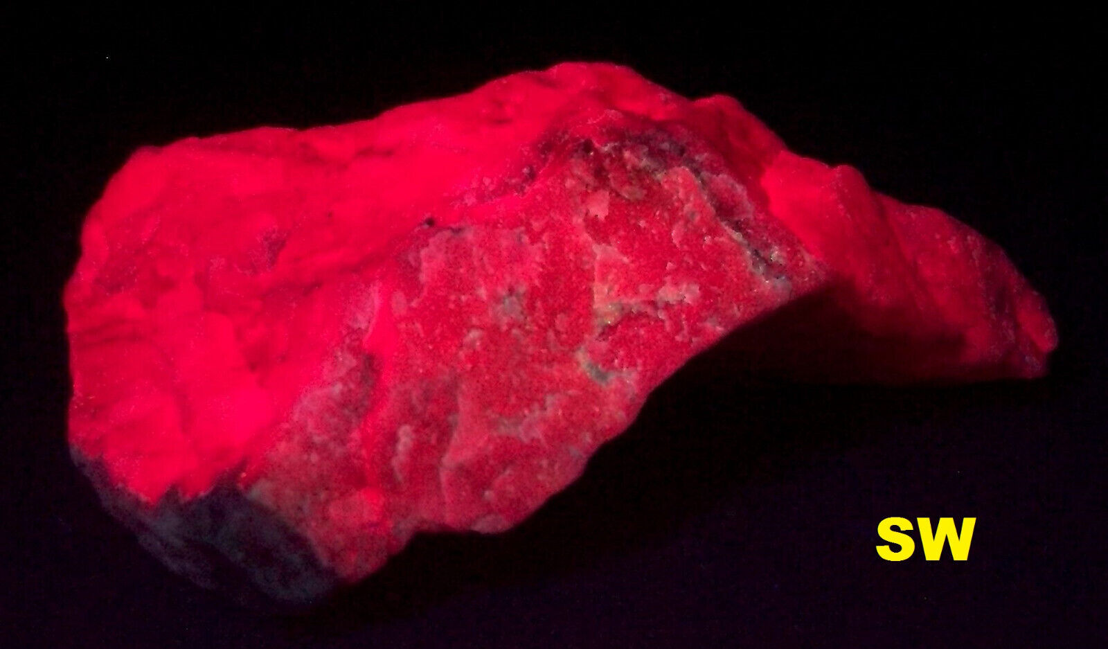 Rare Fluorescent Eucryptite- Parker Mountain Mine, Strafford Co., New Hampshire