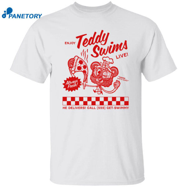 HOT SALE Teddy Swims Swimmy Pizza Unisex T-Shirt