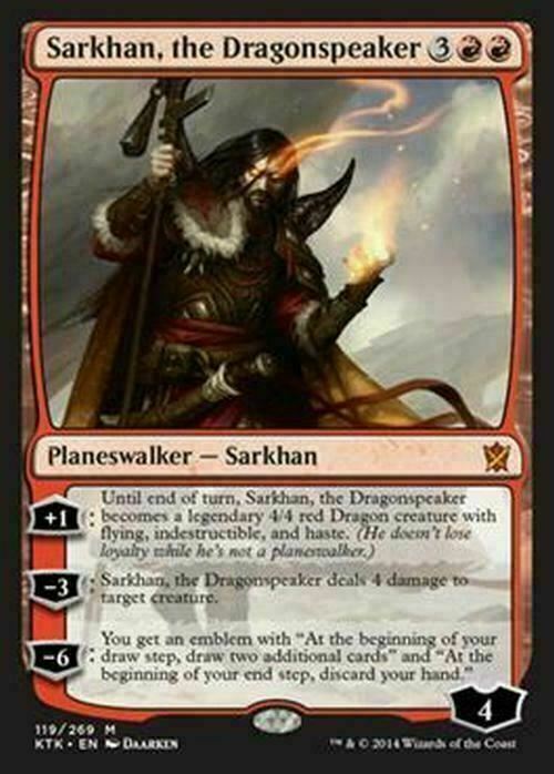 Sarkhan, the Dragonspeaker ~ Khans of Tarkir [ Excellent ] [ Magic MTG ]