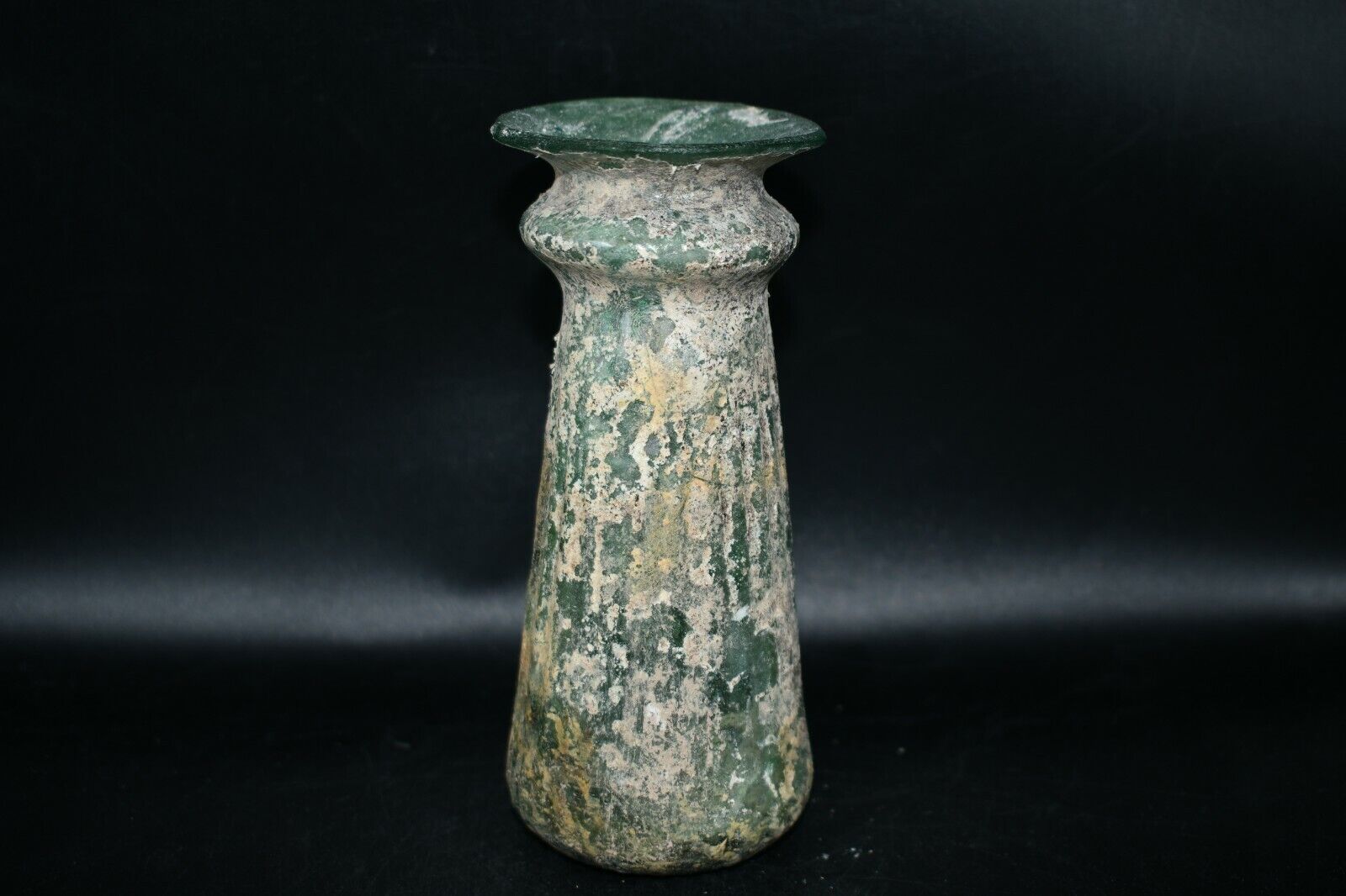 Large Ancient Roman Glass Vase Circa 1st - 3rd Century AD