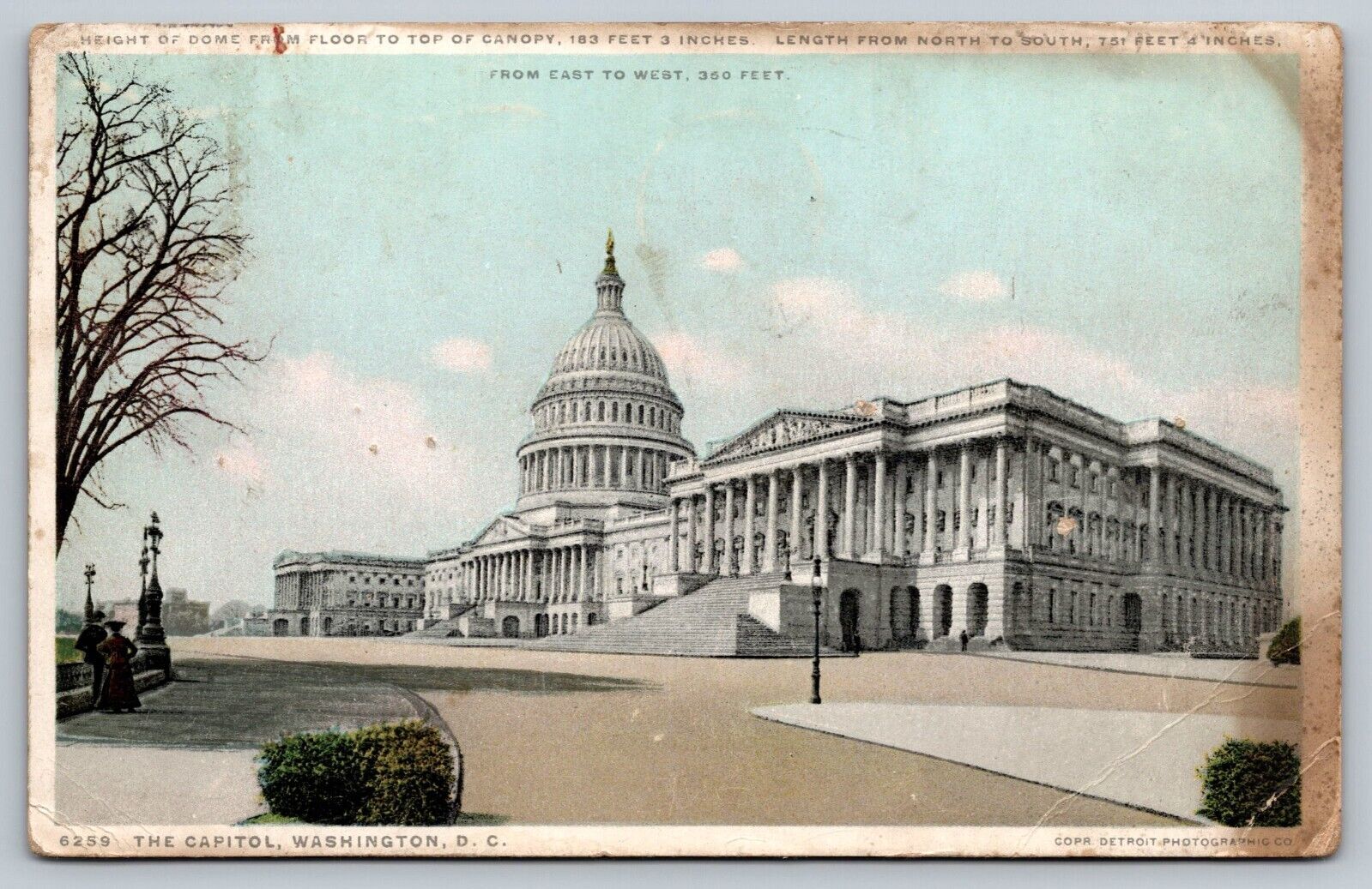 Postcard - The Capitol, Washington, D. C.