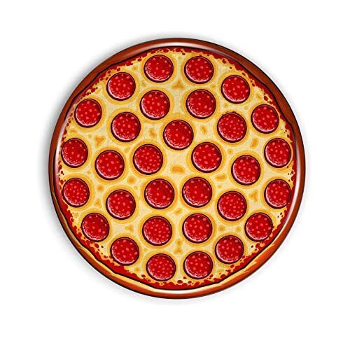 Pepperoni Pizza Magnet Strong and Flexible Pepperoni Pizza Refrigerator Magnet