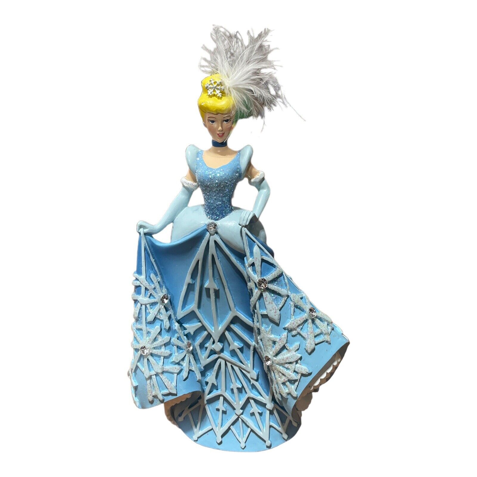 Bradford Exchange Disney Snowflake Splendor Figurine  - with COA