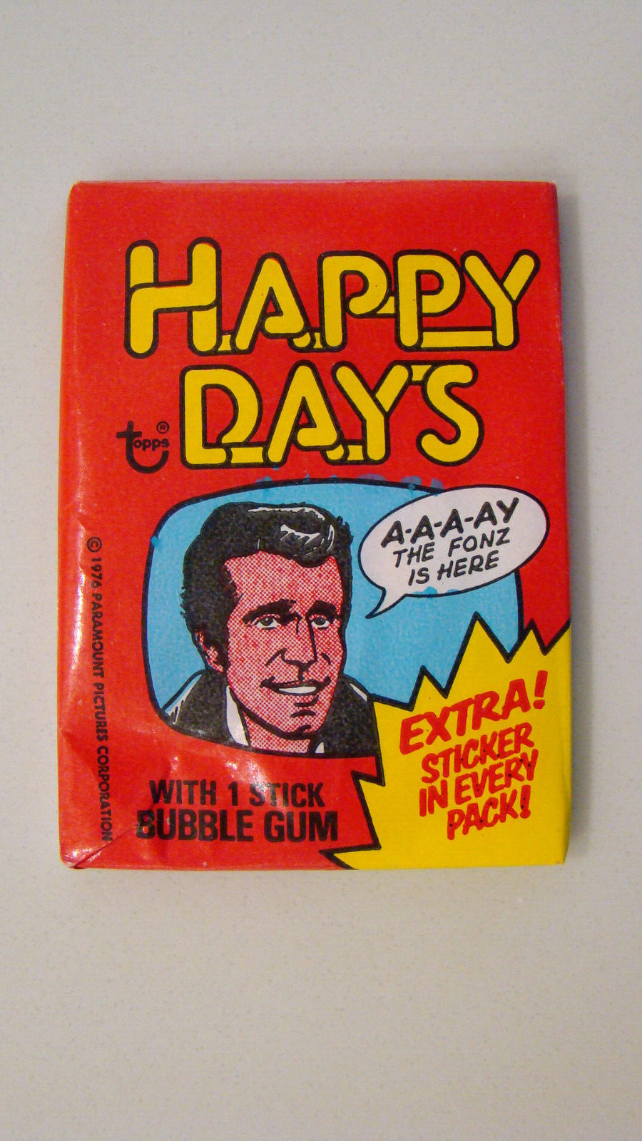 1976 TOPPS HAPPY DAYS TRADING CARDS SEALED WAX GUM PACK
