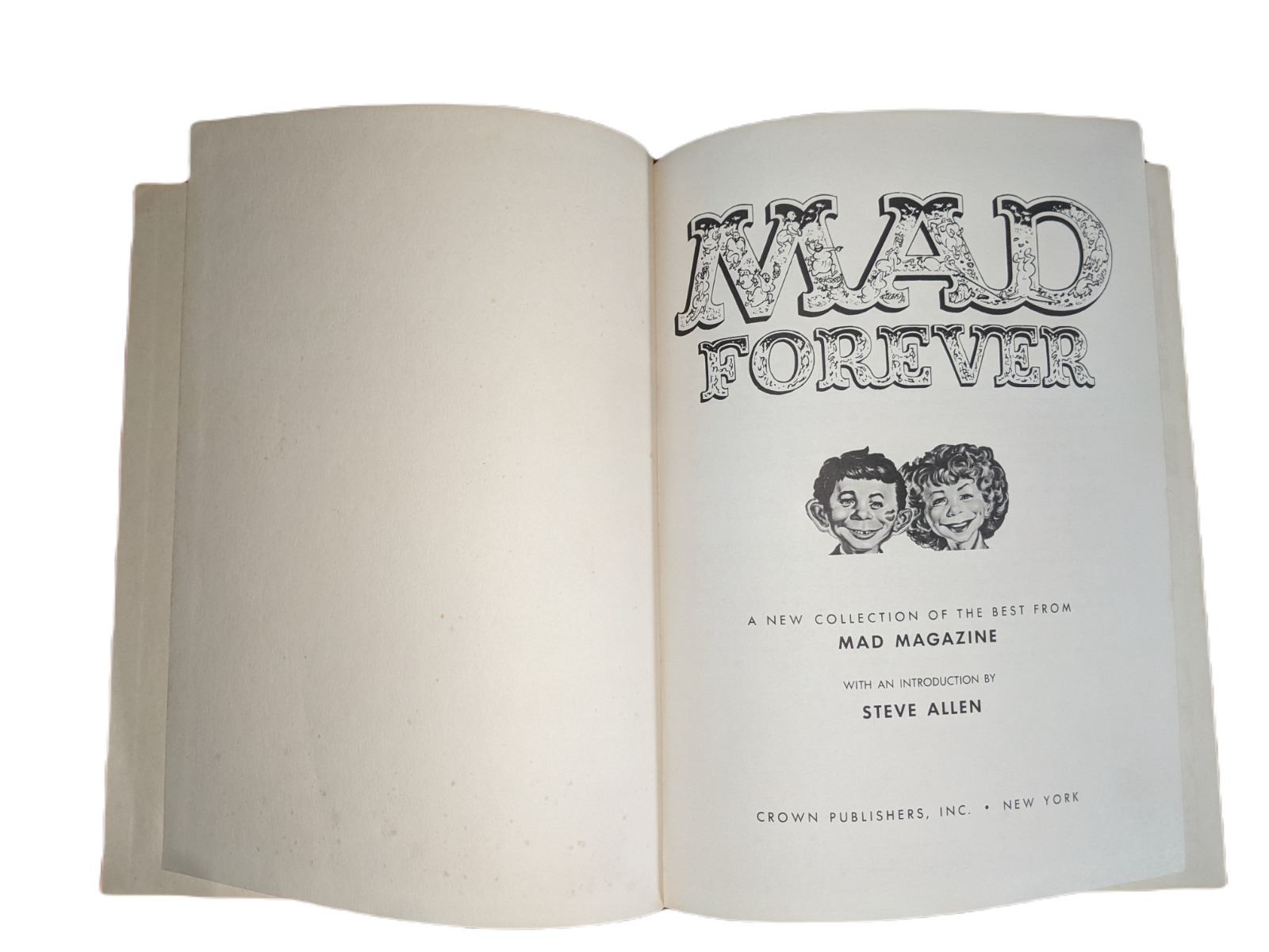 Mad Forever: A New Collection Of The Best From Mad Magazine 1959 Hardcover Book