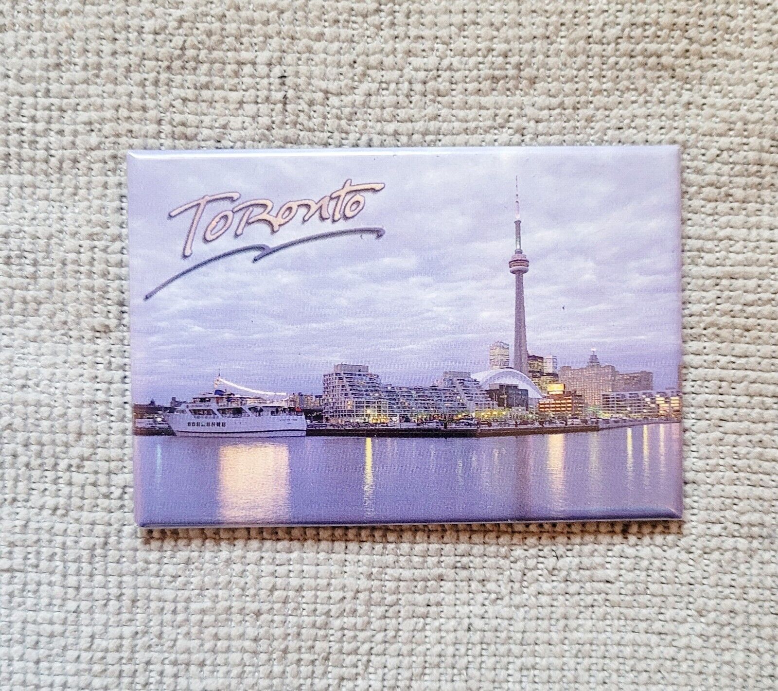 Toronto Canada Refrigerator Magnet Travel Souvenir Photo Metal 
