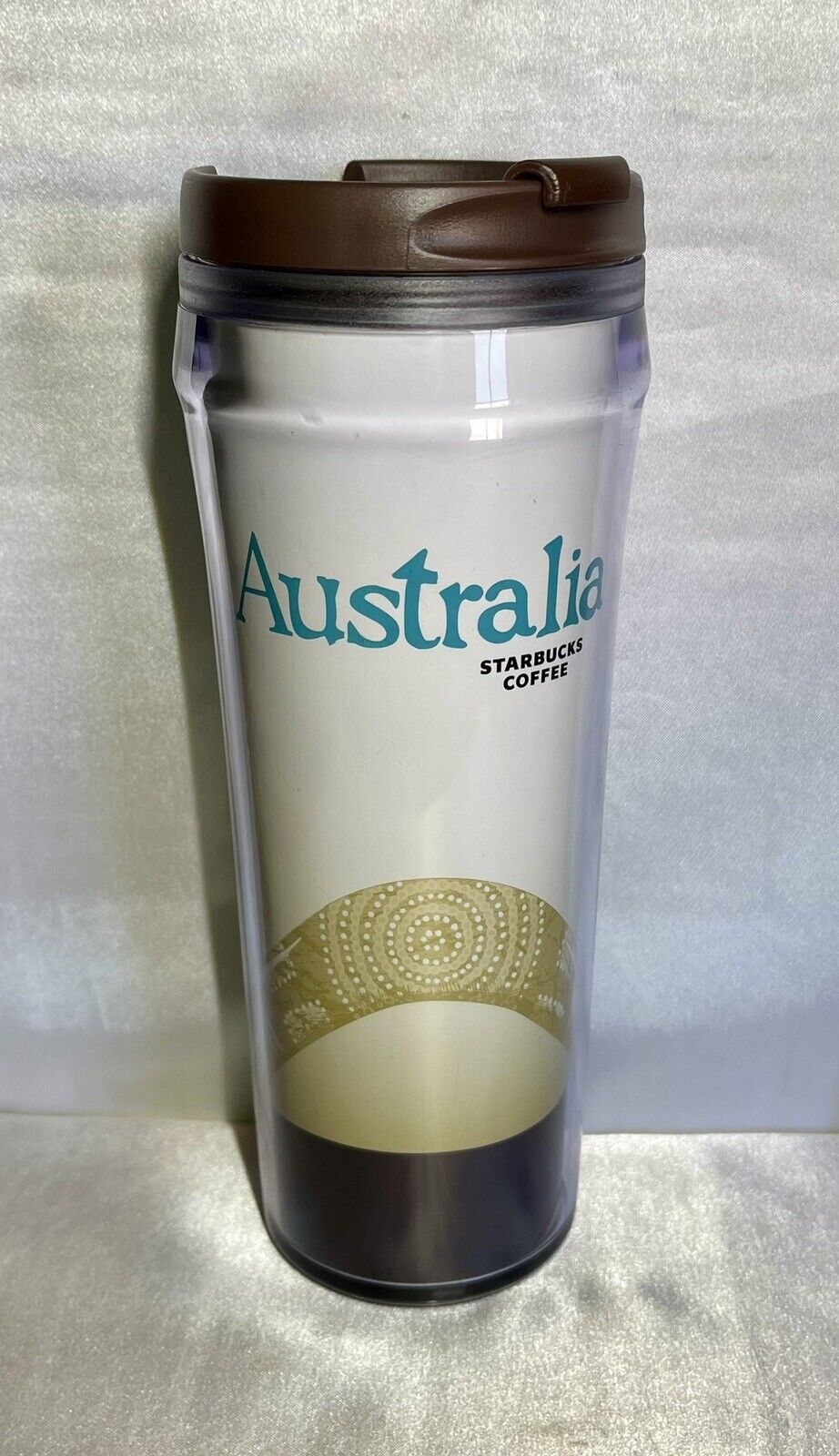 Starbucks AUSTRALIA 2008 Global Icon Series Travel Tumbler Coffee Mug 12 oz