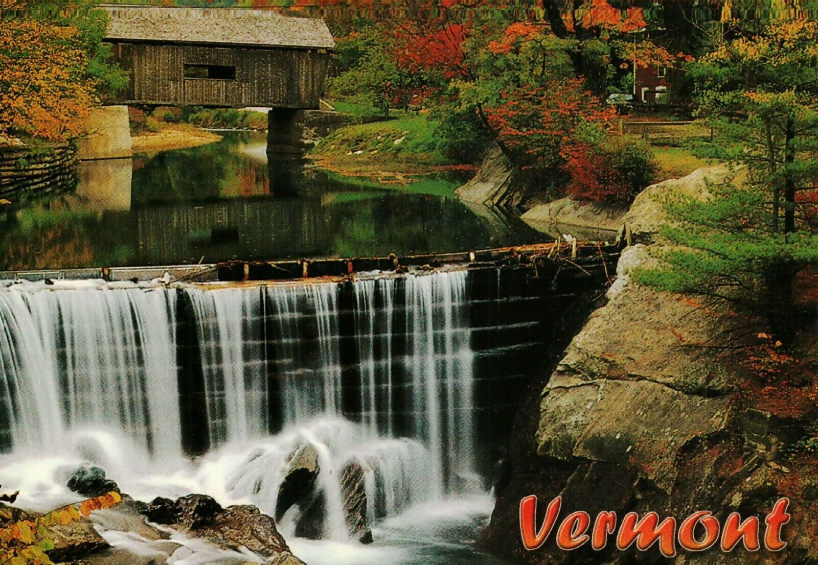 *Vermont Postcard-\