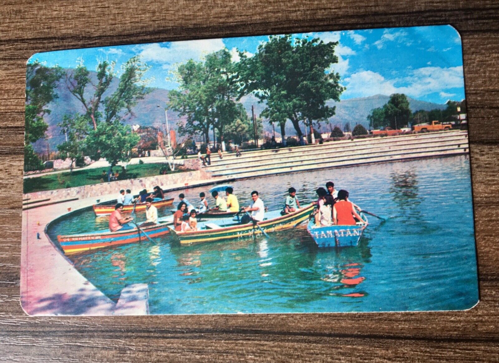Vintage Postcard Lago de Tamatan Ciudad Victoria, Tamaulipas, Mexico Unposted