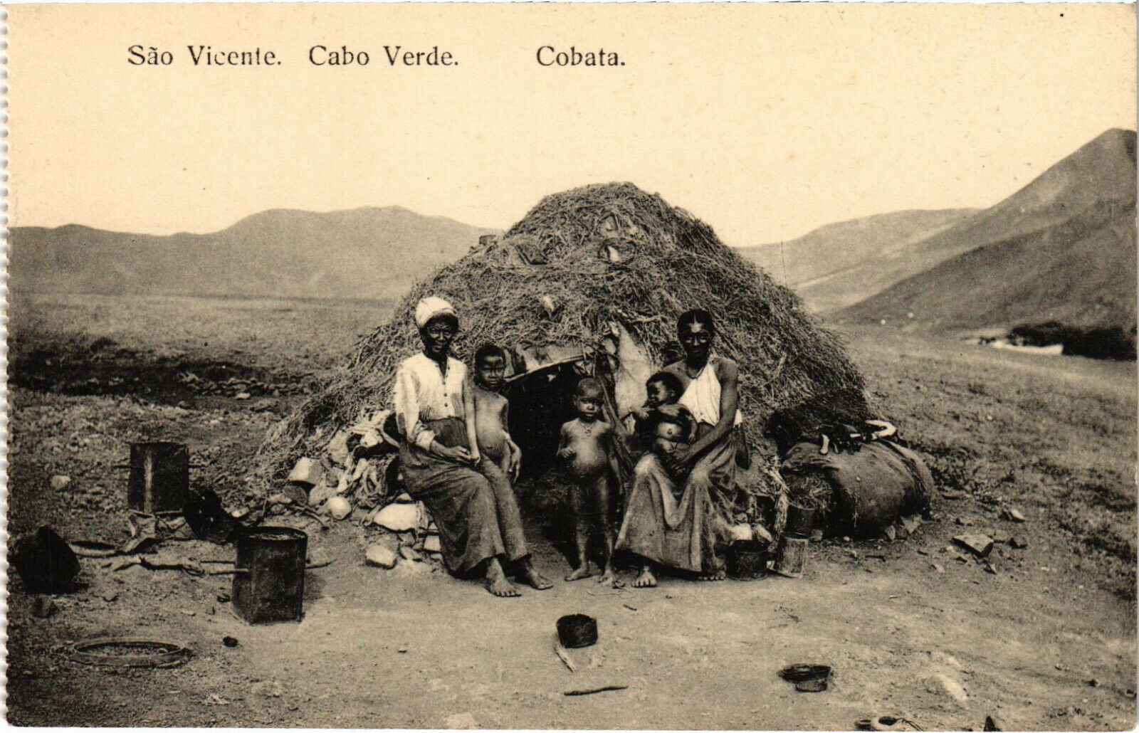 PC CPA GREEN CAPE / PORTUGAL, S. VICENTE, COBATA, Vintage Postcard (b21713)