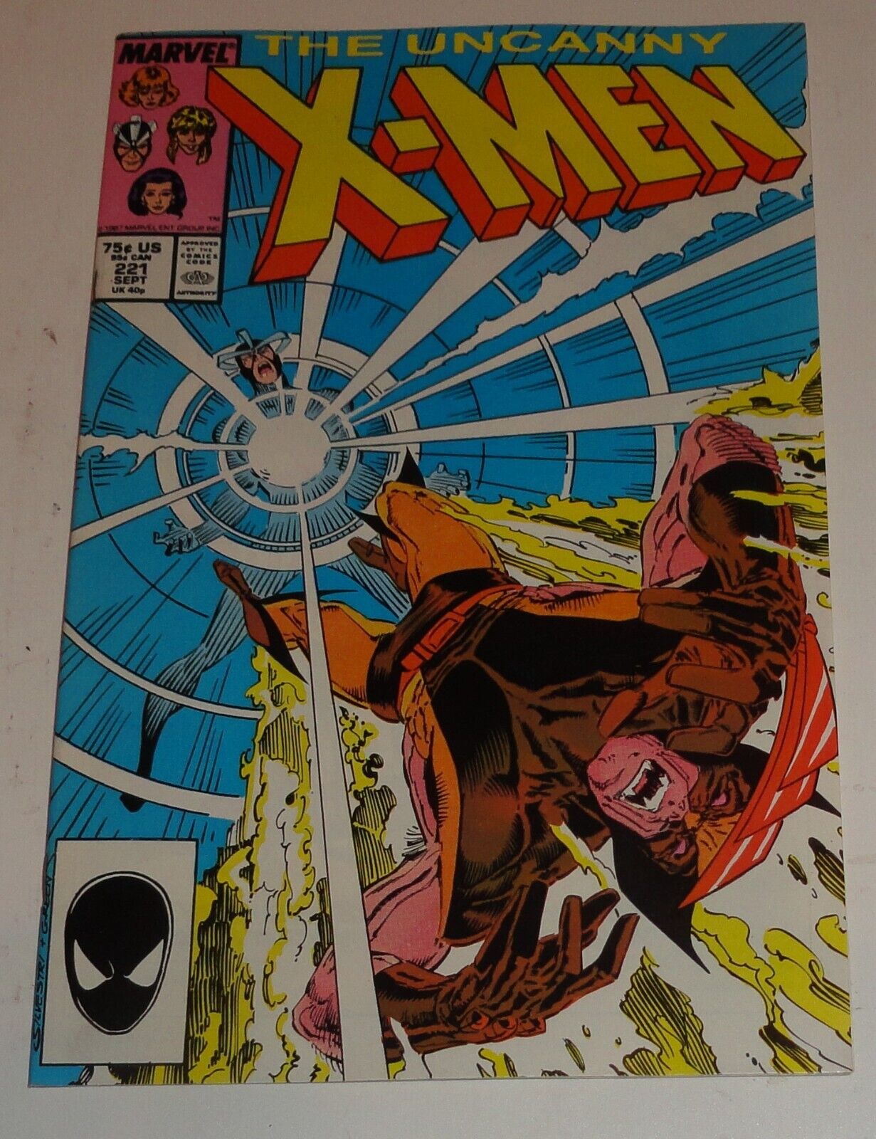 UNCANNY X-MEN #221 FIRST APP MR. SINISTER NM 9.2/9.4 1987