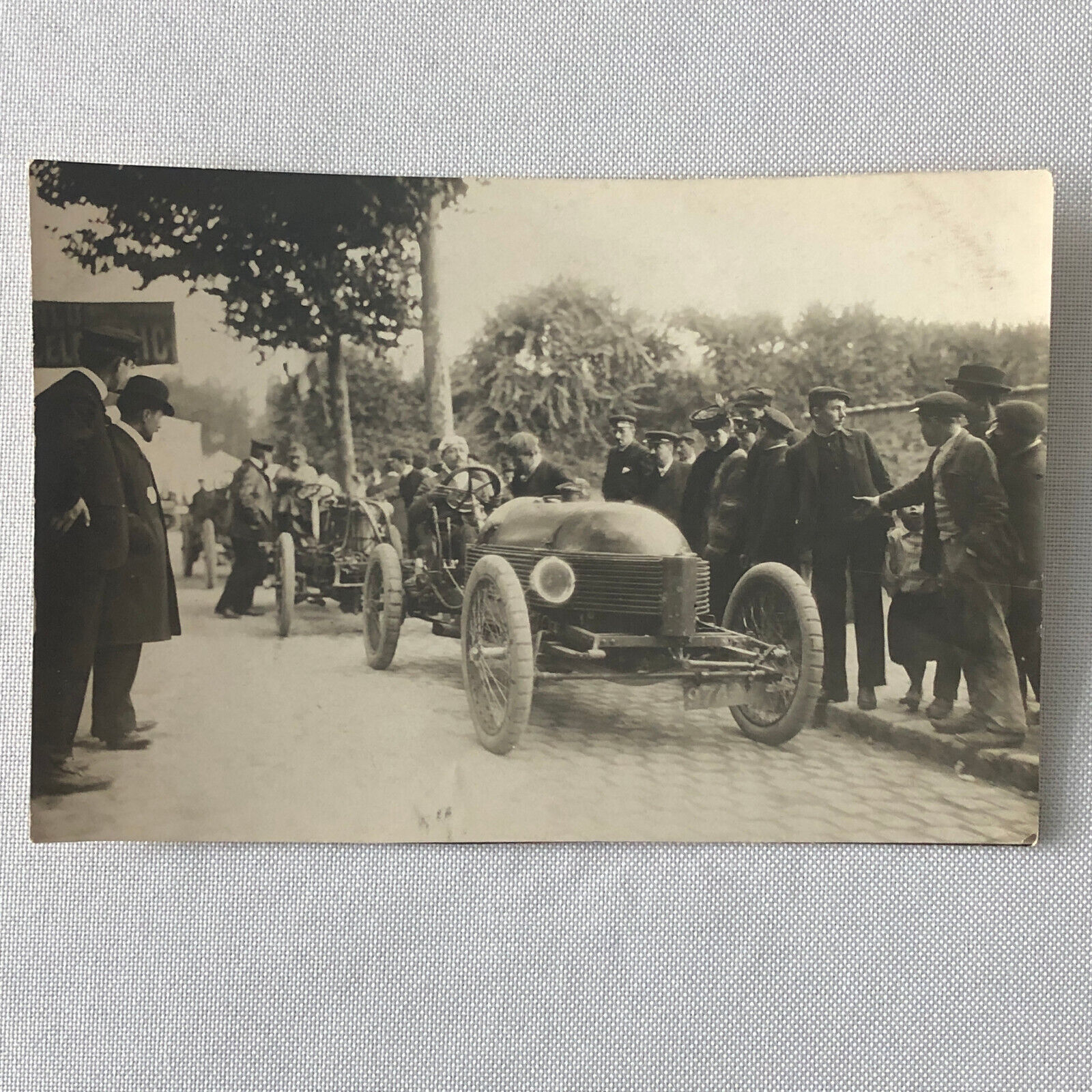 Vintage Racing Photo Photograph Print - Tag AL22E2 M Branger Photo Paris