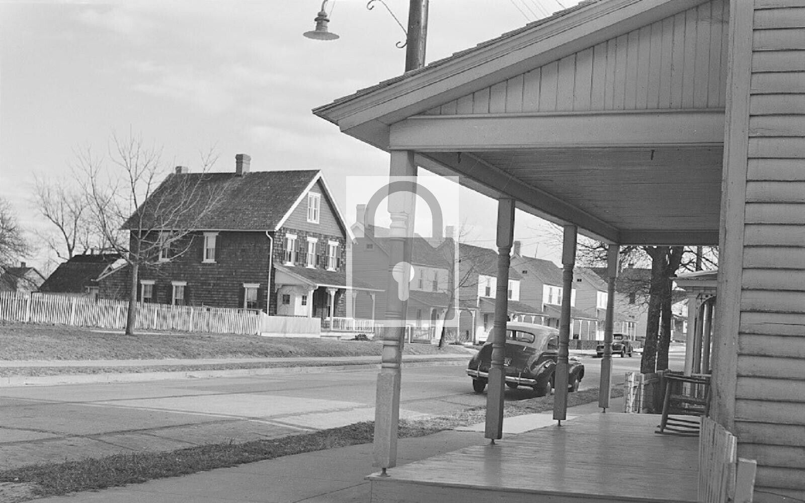 Street View Residence Bridgeville Delaware DE Reprint Postcard