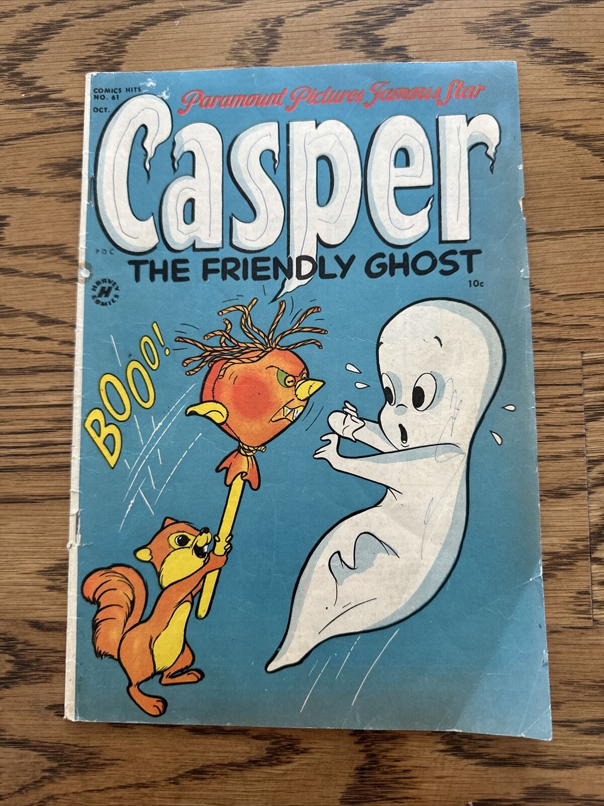 Comics Hits #61 (Harvey 1952) Casper #6, 3rd Harvey Appearance of Casper GD+