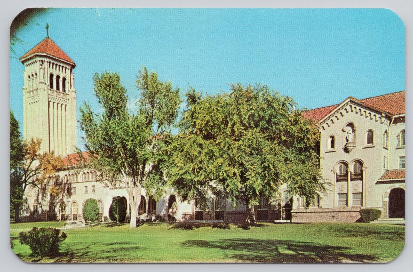 Postcard Saint Thomas seminary, Denver, Colorado