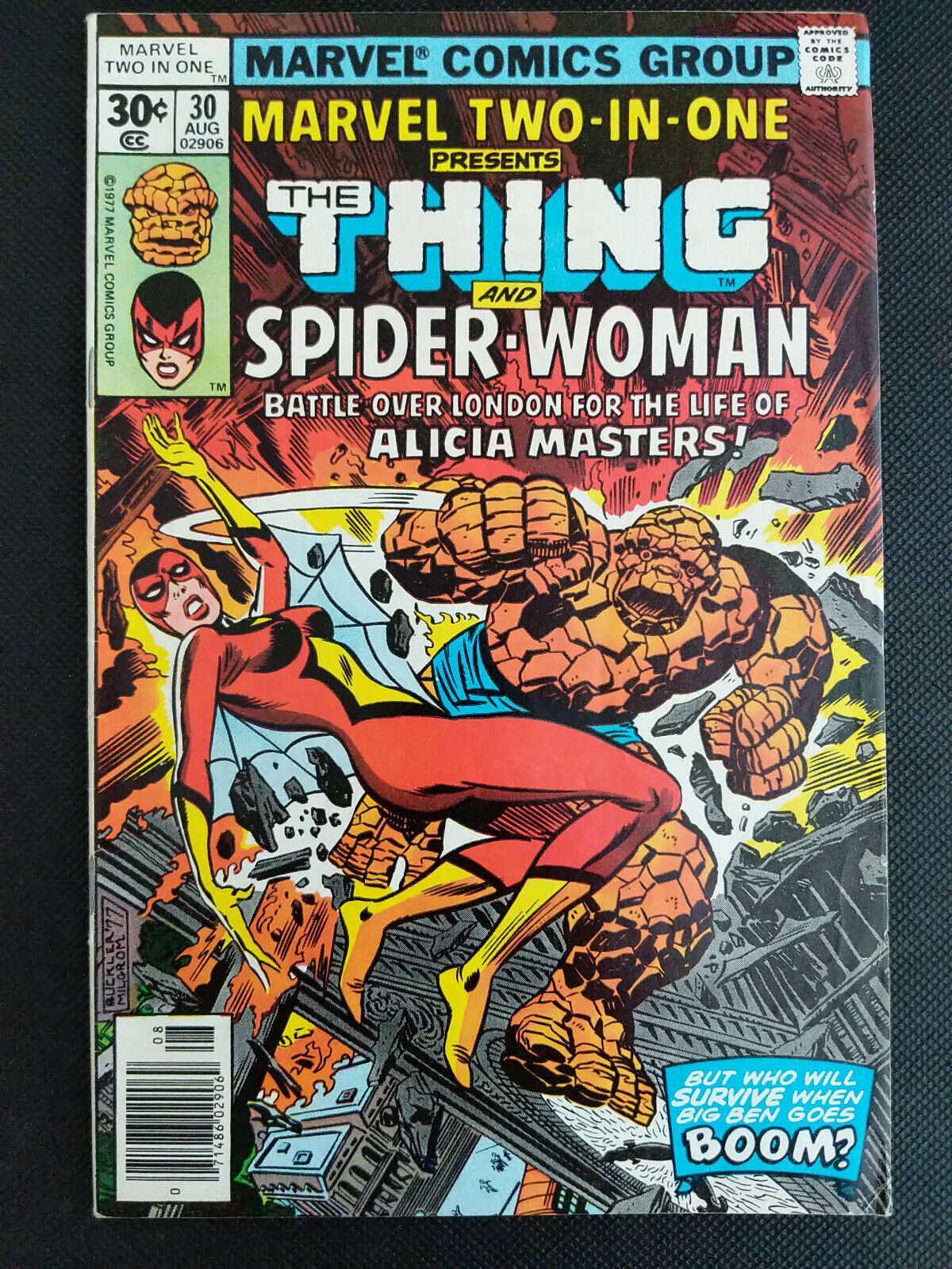 Marvel Two-In-One #30 (1977)  3rd app of Spider-Woman (2nd full story)   Reader