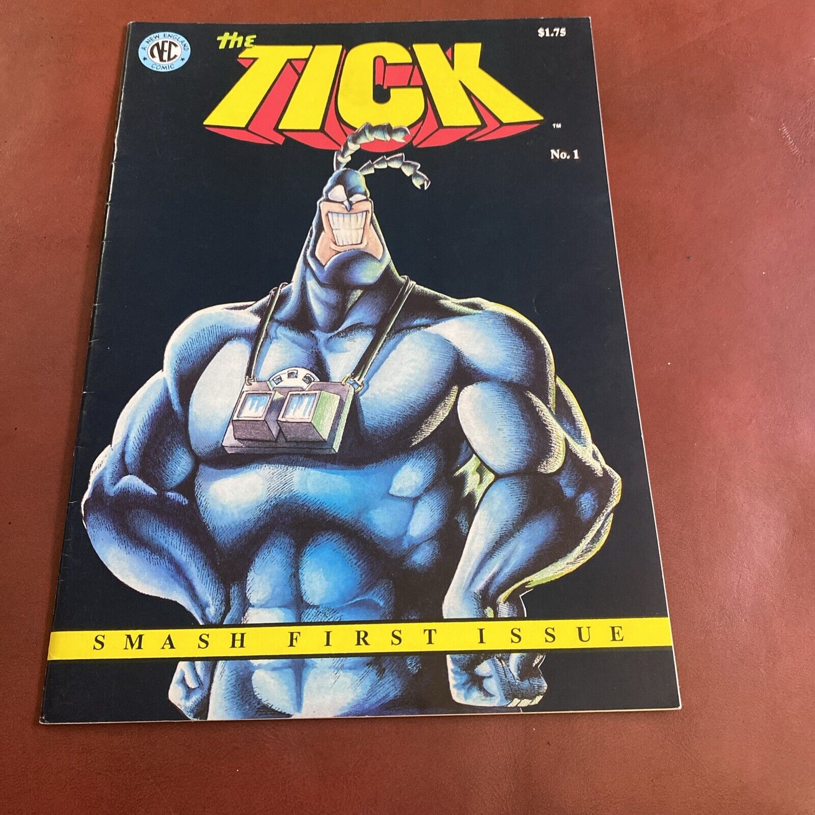 The Tick #1 New England Comics 1988 1st Print By Ben Edlund Original See Pics