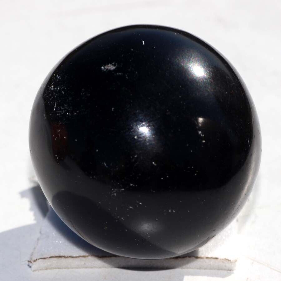 40gms Black Onyx Ethnic Crystal Sphere Ball 35-40mm Healing Crystal GW